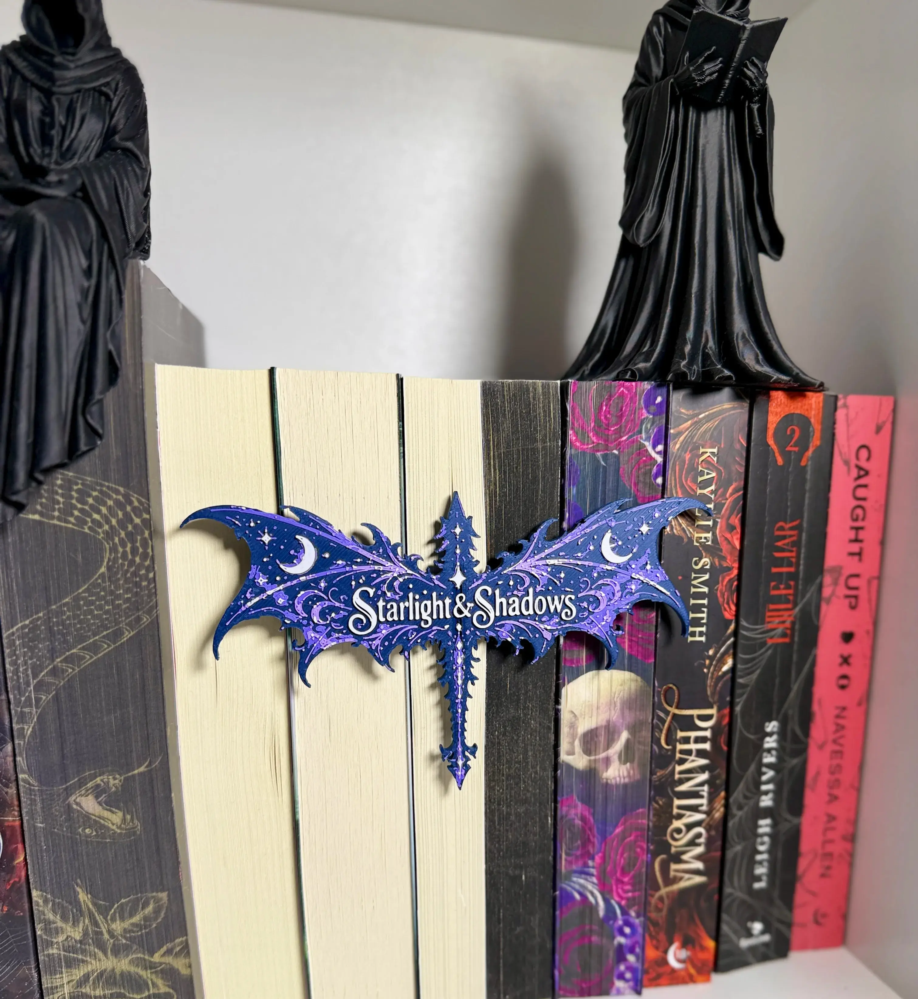Stalight And Shadows Dragon Bookshlef Decor