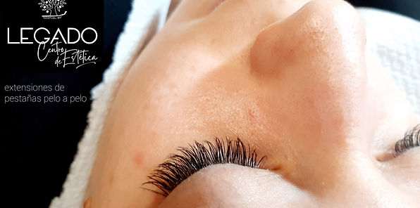 Extensiones de pestañas Legado estetica Manacor
