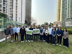 實地瞭解漁農護理署在馬鞍山西沙路花園的都市農業試驗計劃項目