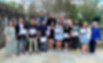 Group shot of all college scholarship recipients