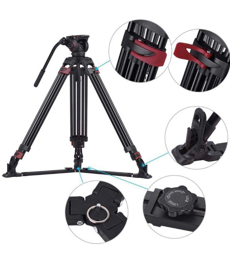 Miniatura: miliboo MTT609A - Trípode  para cámara de video y fotografía 