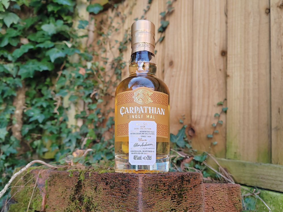 Carpathian Single Malt Rhum Cask Finish - Whisky Review