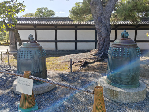 Nijo Castle, Kyoto, hanging bells