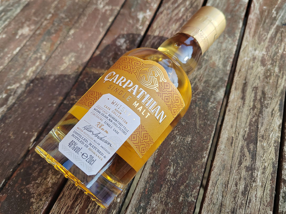Carpathian Single Malt Rhum Cask Finish - Whisky Review