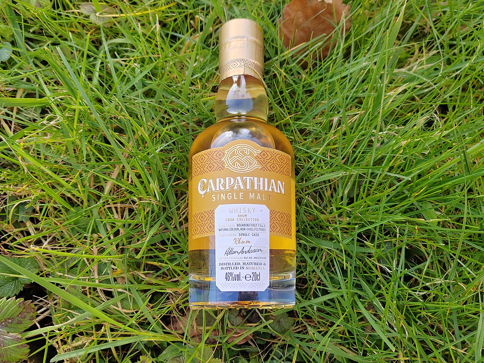 Carpathian Single Malt Rhum Cask Finish - Whisky Review