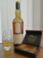 Lagavulin 16 and handmade chocolate