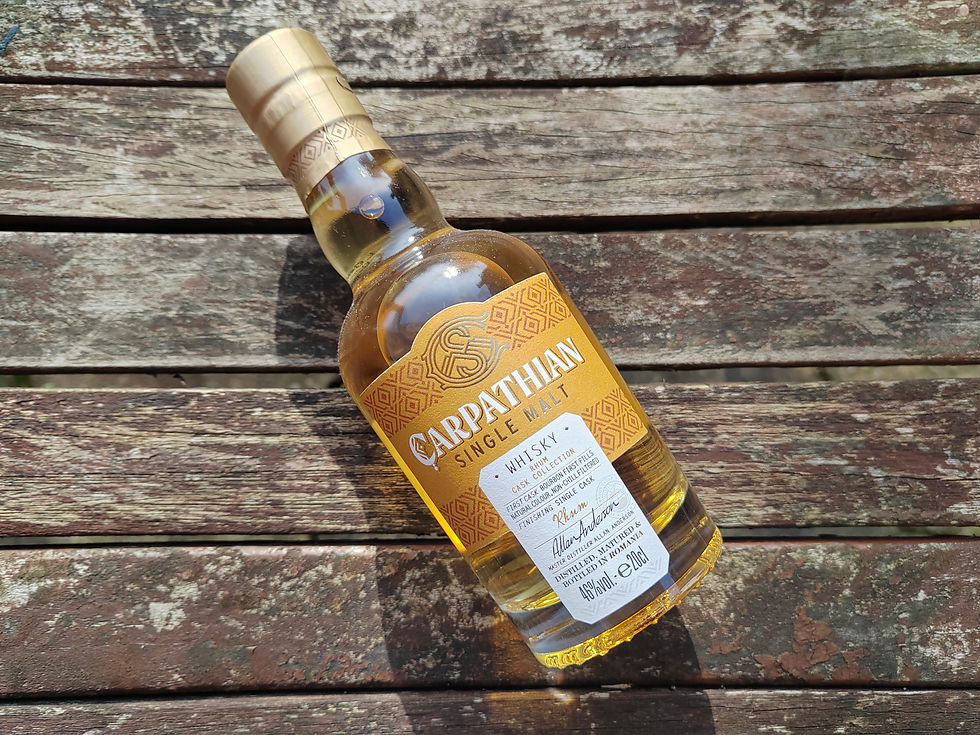 Carpathian Single Malt Rhum Cask Finish - Whisky Review