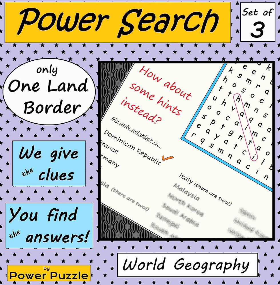 Power Search - One Border