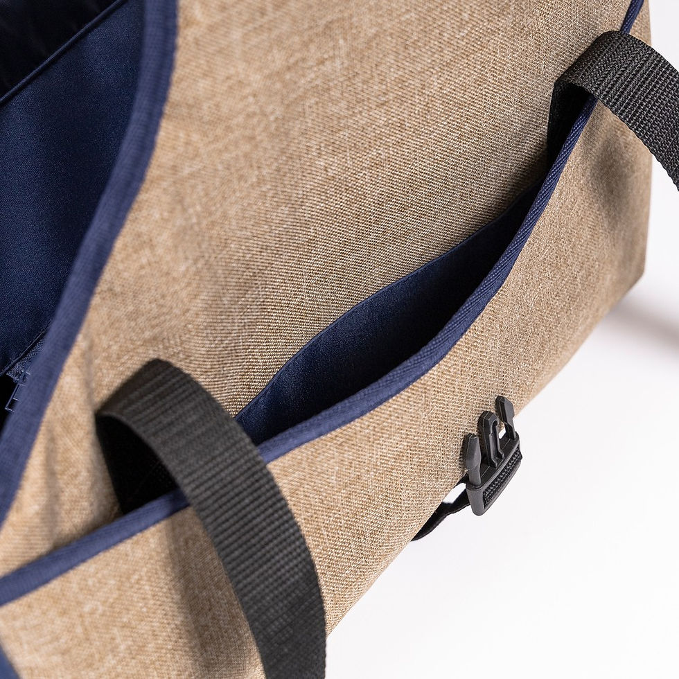 Прев'ю: Сумка-переноска Pet Fashion Linen для собак, 38х32х22 см