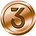 3 on 6 bronze badge