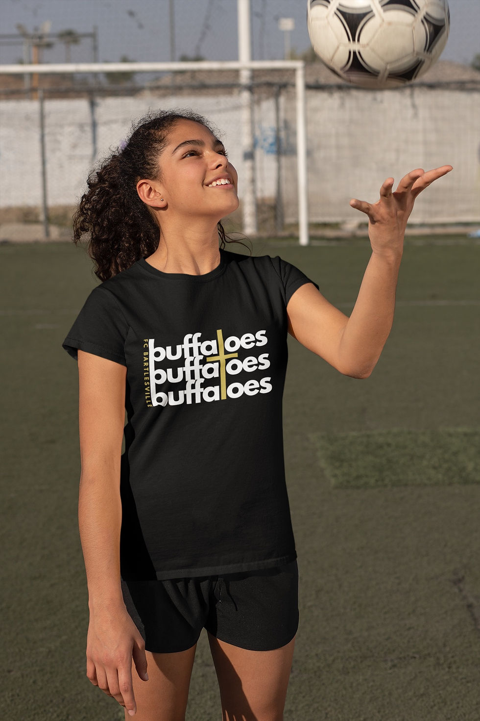Thumbnail: Buffaloes Signature T-Shirt - Black