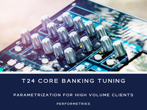 Things to be considered when you parametrize T24 Core Banking for high volume Clients
