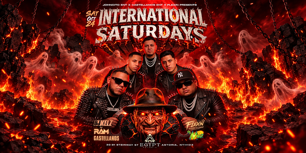 International Saturdays at Egypt Astoria