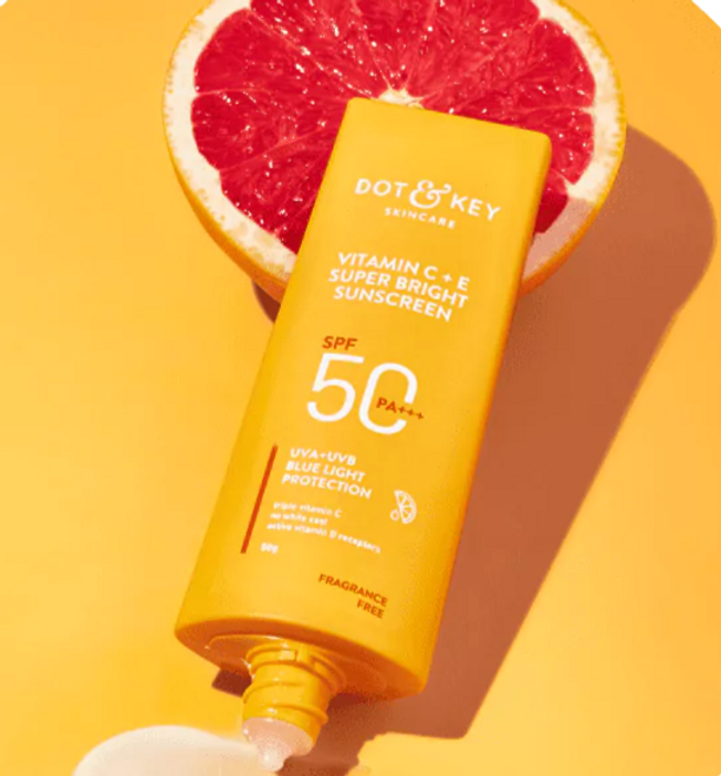 Most viral Dot & Key Vitamin C Sunscreen Review