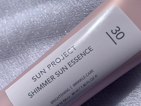 Detailed Review of Thank You Farmer Sun Project Shimmer Sun Essence SPF30 PA++