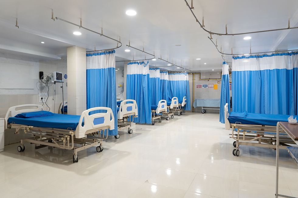 Vijaya's Coastal Care Hospitals Guntur Patient Beds and Best General Hospital.JPG
