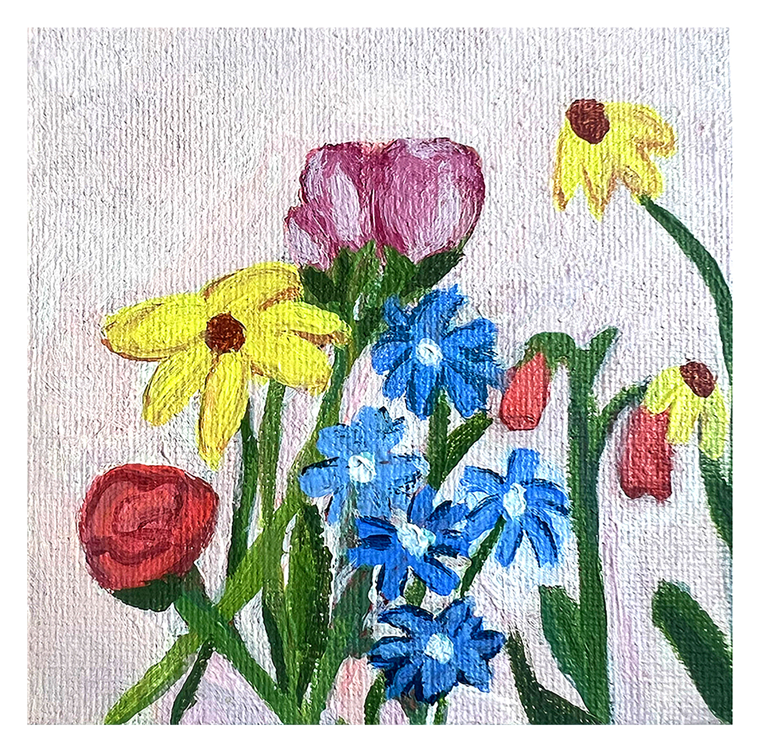 Summer Garden Bloom - 15x15cm