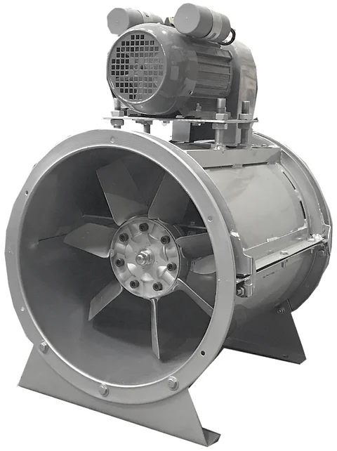 Single Phase Axial Fan Spray Booth Fan Dust Fume Extractor Fan