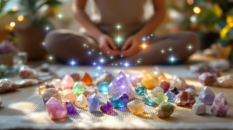 Crystal Healing Training at Bluemagenta Wellness – Learn crystal energy, chakra balancing, and vibrational healing techniques.