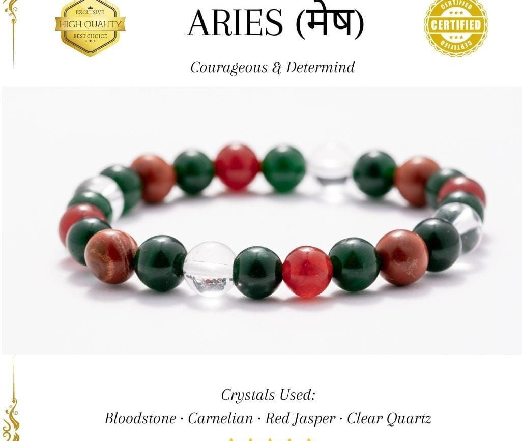 Aries Rashi Bracelet – Courage, Energy & Passion