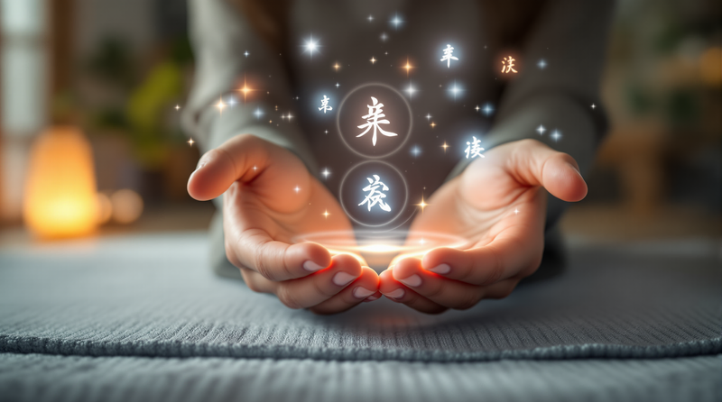 Usui Reiki Level II Training Program at Bluemagenta Wellness – Master Reiki symbols, distance healing, and advanced practices.