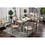 Thumbnail: Furniture of America® Taylah Gray/Beige Dining Set 7pc