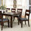 Thumbnail: Furniture of America® Dickinson Dark Cherry Dining Table Set 7pc