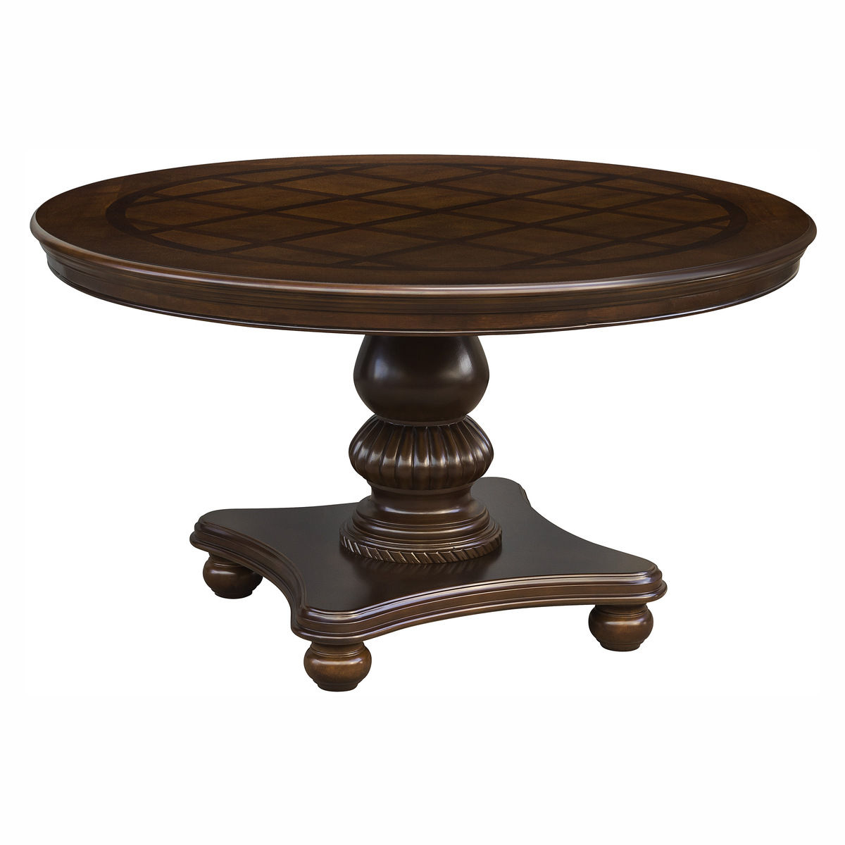 Homelegance® Lordsburg Brown Cherry Round Dining Table