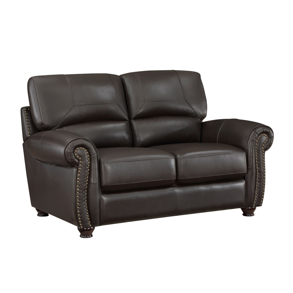 Homelegance® Foxborough Dark Brown Loveseat