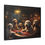 Thumbnail: Goldendoodle Dogs PLAYING POKER Cards FRAMED Canvas