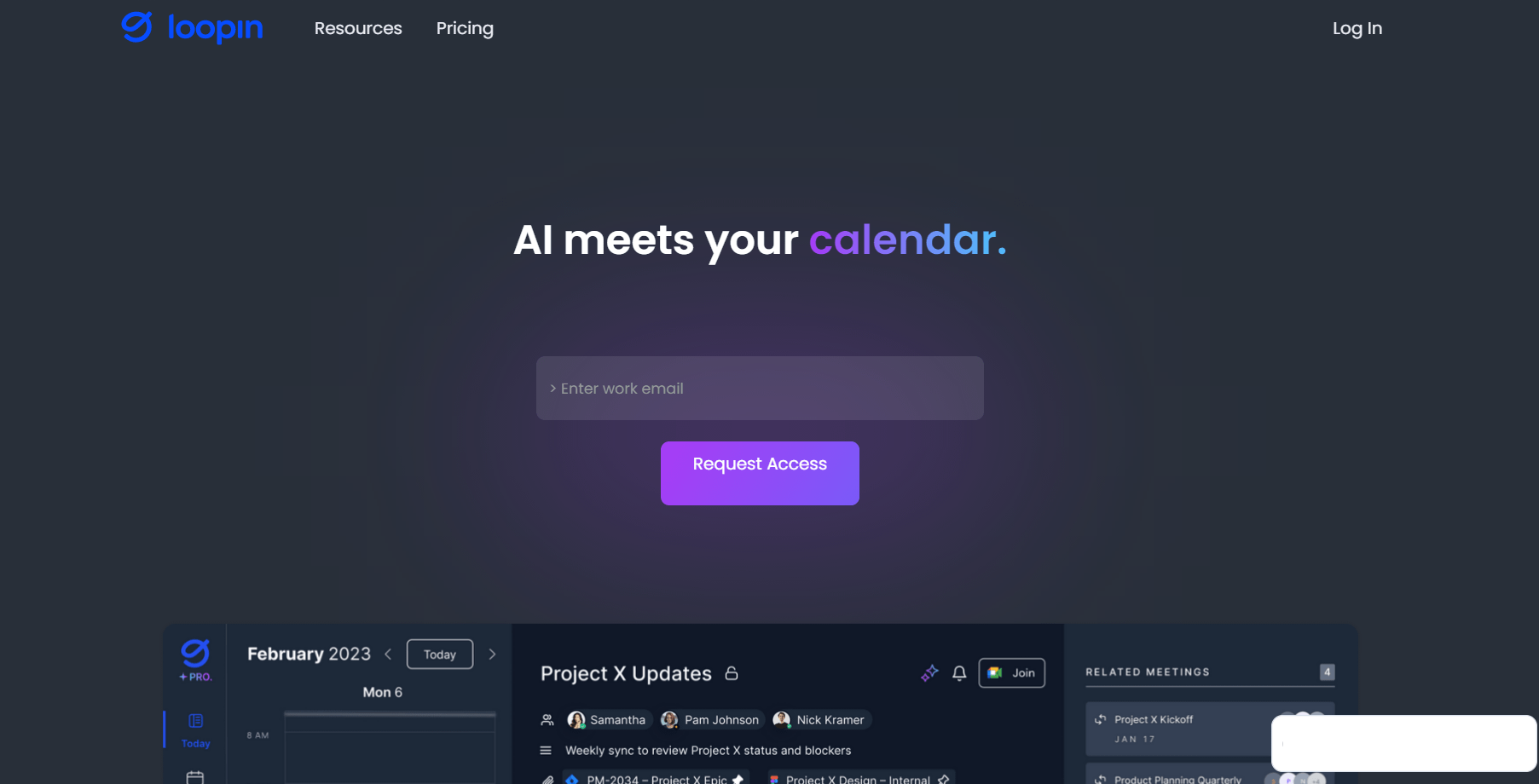 Loopin | AI-Powered Personal Assistant for Optimal Calendar Management