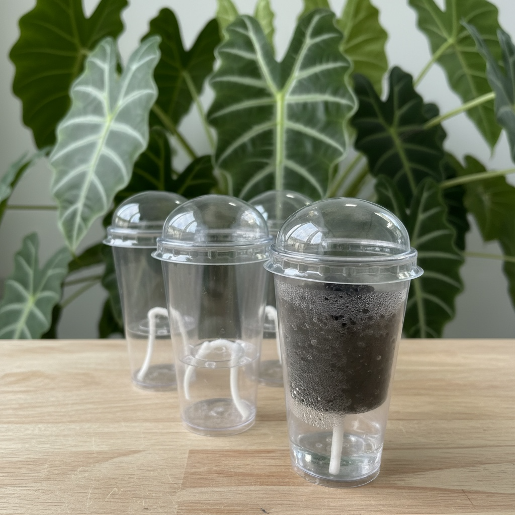 ⭐️Stratum⭐️Self Watering Alocasia corm cups