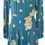 Thumbnail: Japanese floral dress in teal