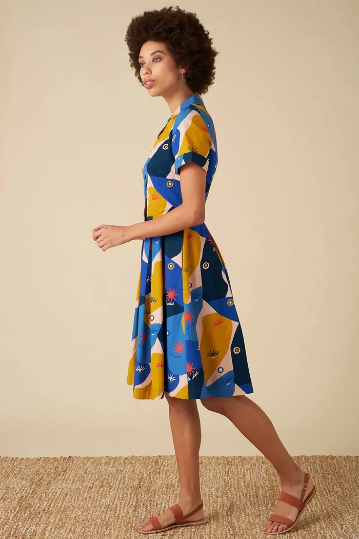 Thumbnail: Jardin Soleil shirt dress