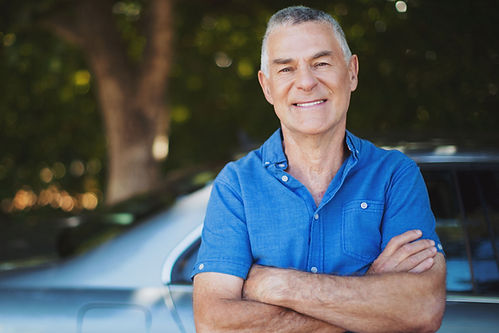 Smiling Mature Man