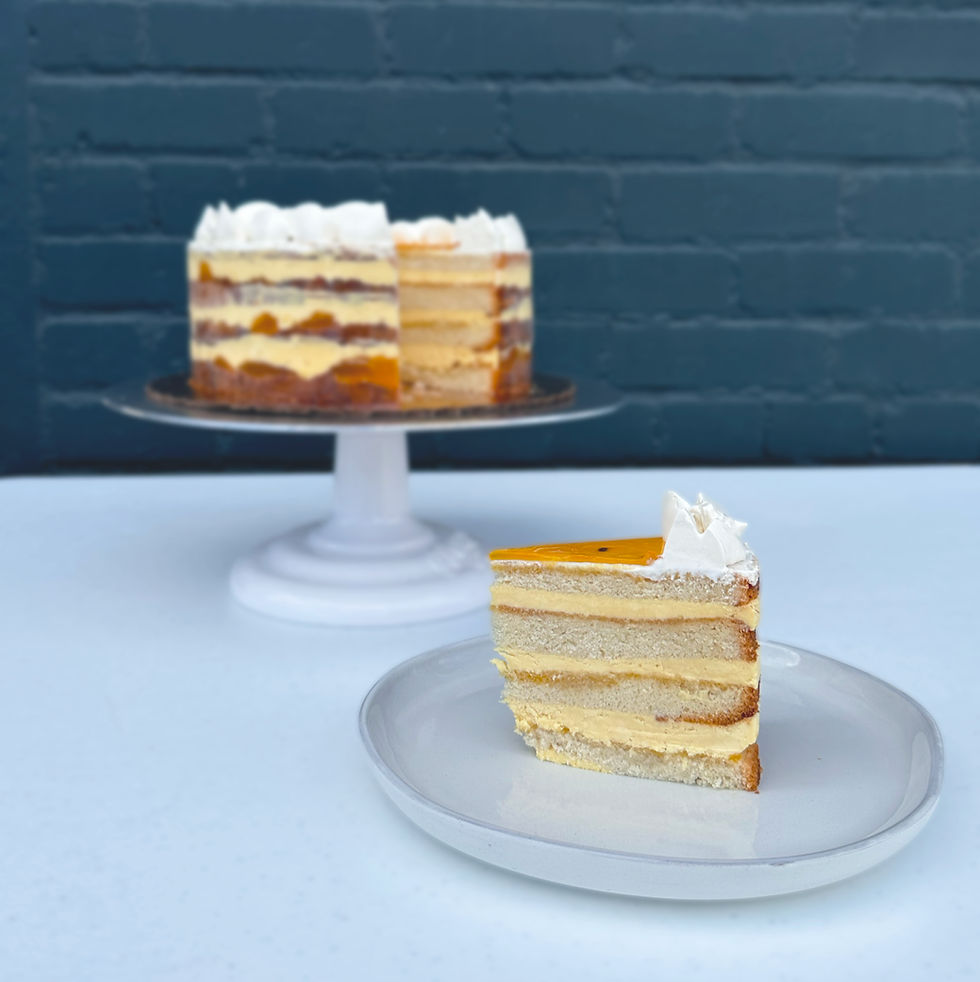 Thumbnail: Passion Fruit & Vanilla Layer Cake (8")