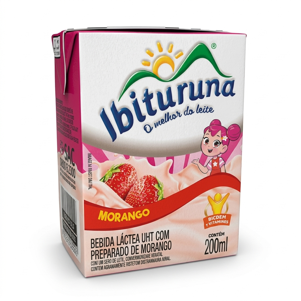 Ibituruna Bebida Morango 200ml