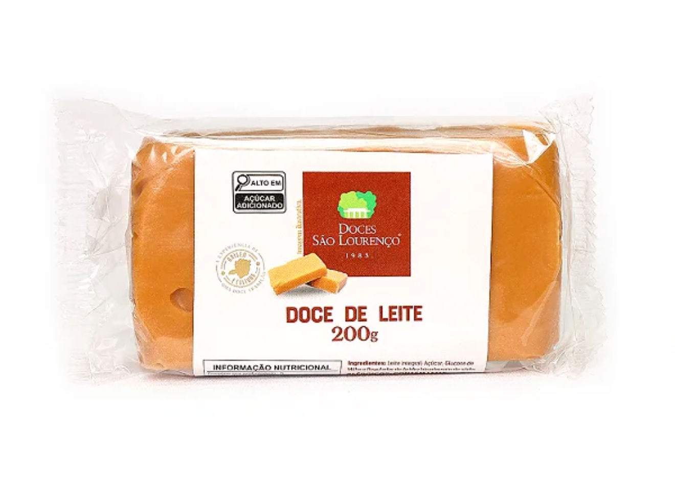 São Lourenço Doce de Leite Barra 200G
