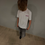 Miniature : T-shirt (States) blanc et rose 
