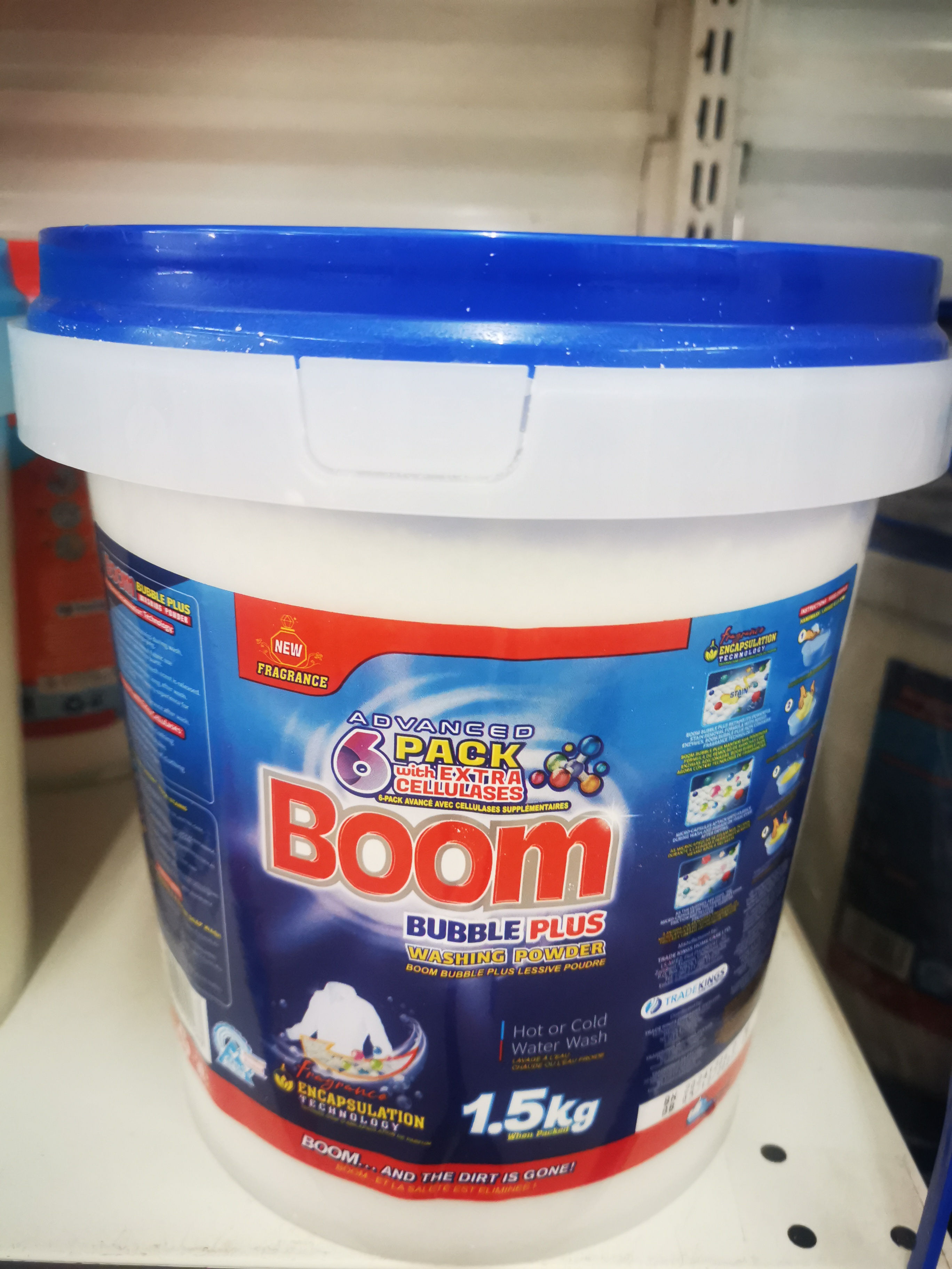 Boom Powder Bucket