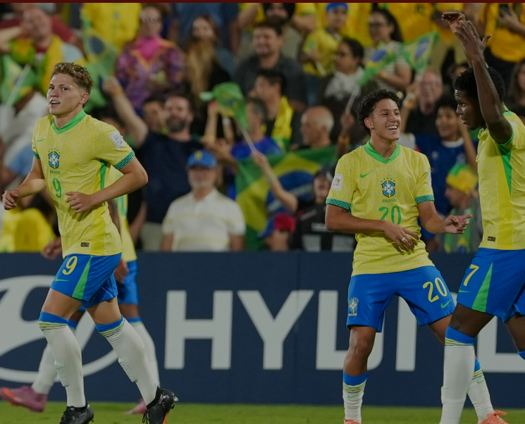 Dell marca dois gols, Ruan Pablo dá assistência e o Brasil, com jovens do Bahia, segue firme na Copa do Mundo Sub-17.