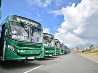 Prefeitura de Salvador anuncia renovação da frota com cerca de 700 ônibus novos em 2026 e meta de 100% da frota climatizada até 2028.