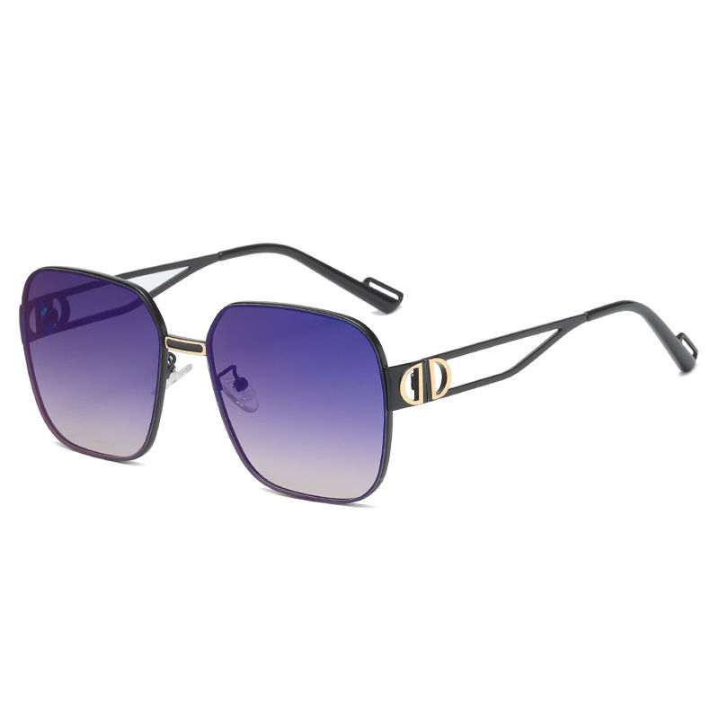 Thumbnail: Round double beam sunglasses