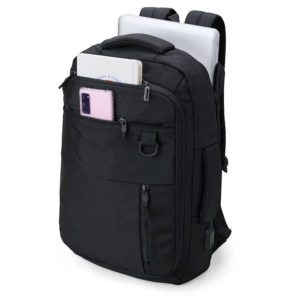 Miniatura: Mochila de Nylon Personalizada, Mochilas de Viagem Personalizadas, Mochilas Executivas Personalizadas