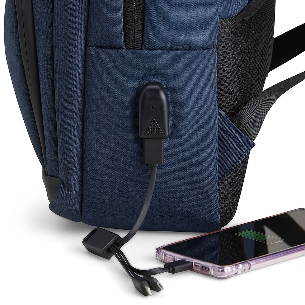 Thumbnail: Mochila Poliéster Personalizada, Mochilas Porta-Notebook Personalizadas, Mochilas de Viagem Personalizadas