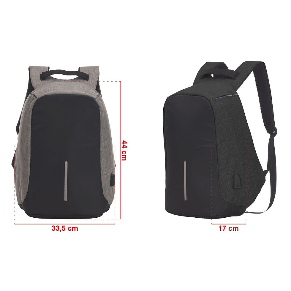 Miniatura: Mochila Poliester Anti-Furto Personalizado, Mochilas Esportivas Personalizadas, Mochilas de Viagem Personalizadas