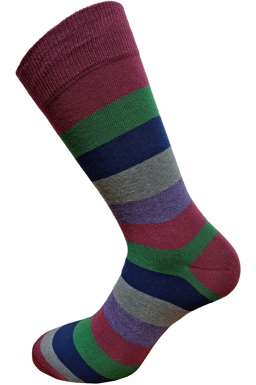 Thumbnail: 8009 WARM COTTON HALF LEG SOCKS WITH FANTASY