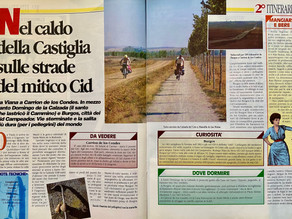 In bici a Compostela. Tappa2. Da Viana a Carrion de los Condes