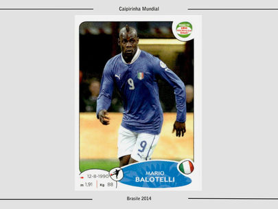 2014 Caipirinha Mundial #17 - Le figurine di Balotelli