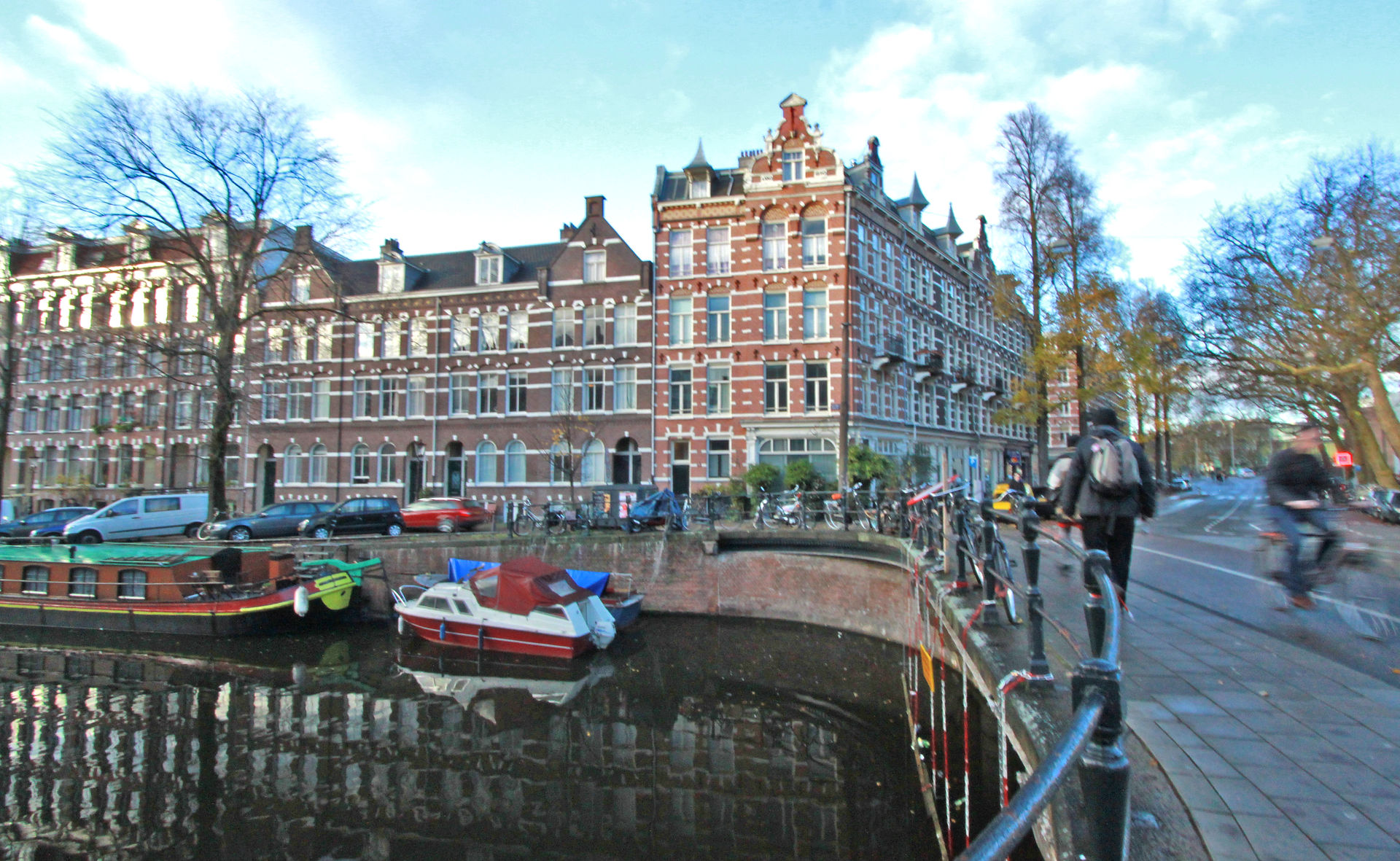 Amsterdam: vista su "casa"